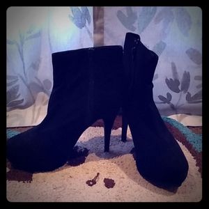 Ankle High Black Boots
